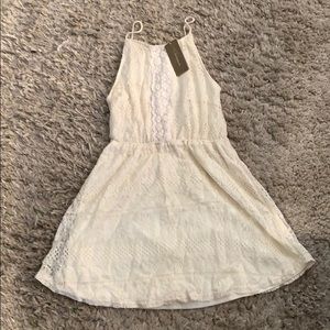 Francesca ivory lace dress size large